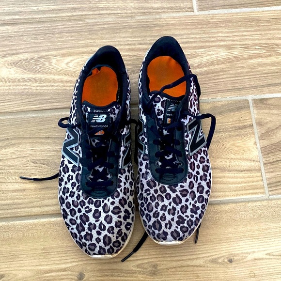 Balance Cheetah Print Sneakers Womens 